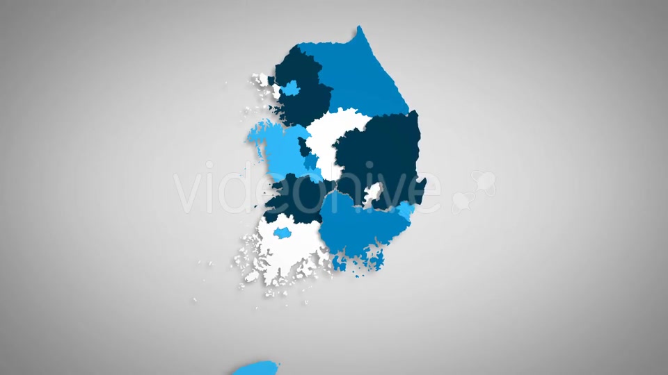 South Korean Provinces Combine B - Download Videohive 21097212
