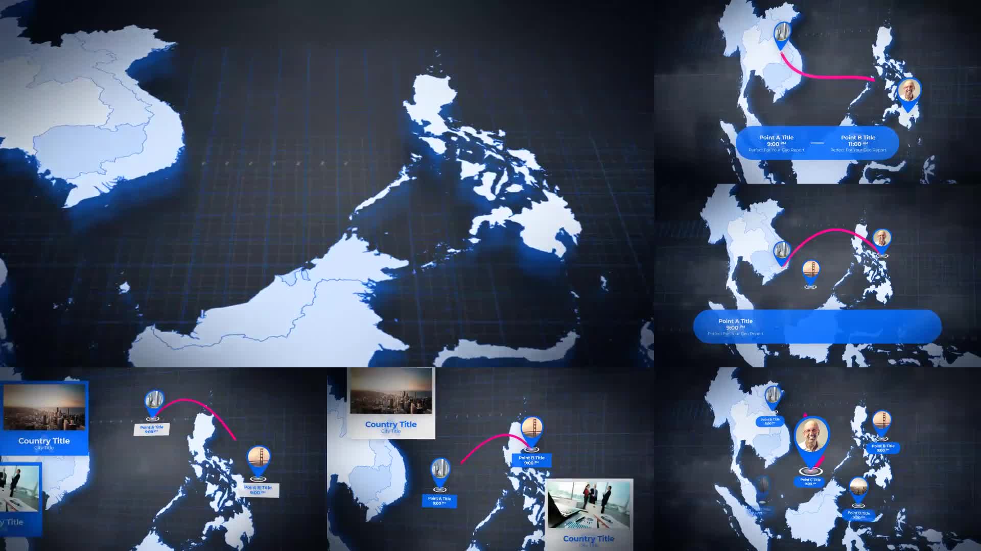 Southeast Asia Animated Map Southeastern Asia Map Kit Videohive 24333303 After Effects Image 1