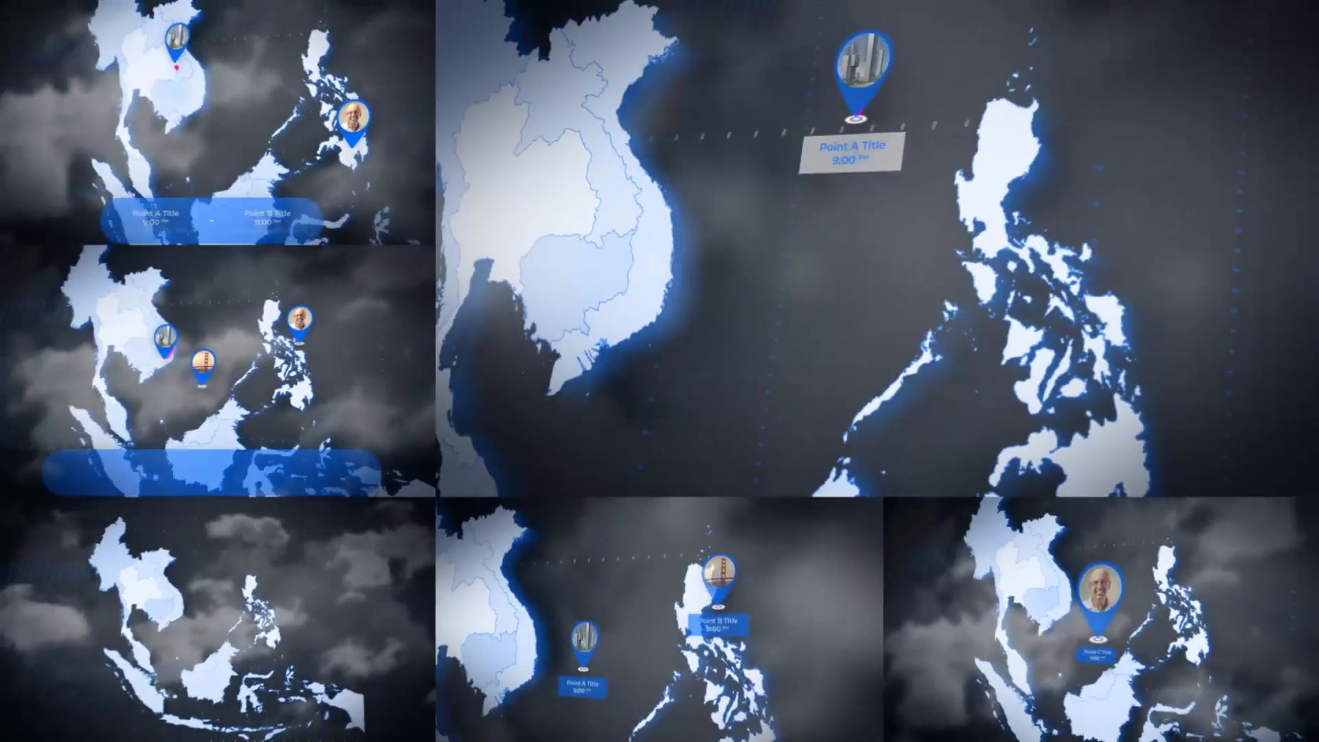 Southeast Asia Animated Map Southeastern Asia Map Kit Videohive 24333303 After Effects Image 8