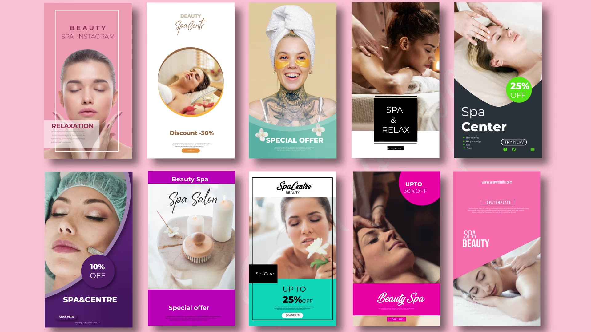 Spa Instagram Stories Videohive 29313243 After Effects Image 10