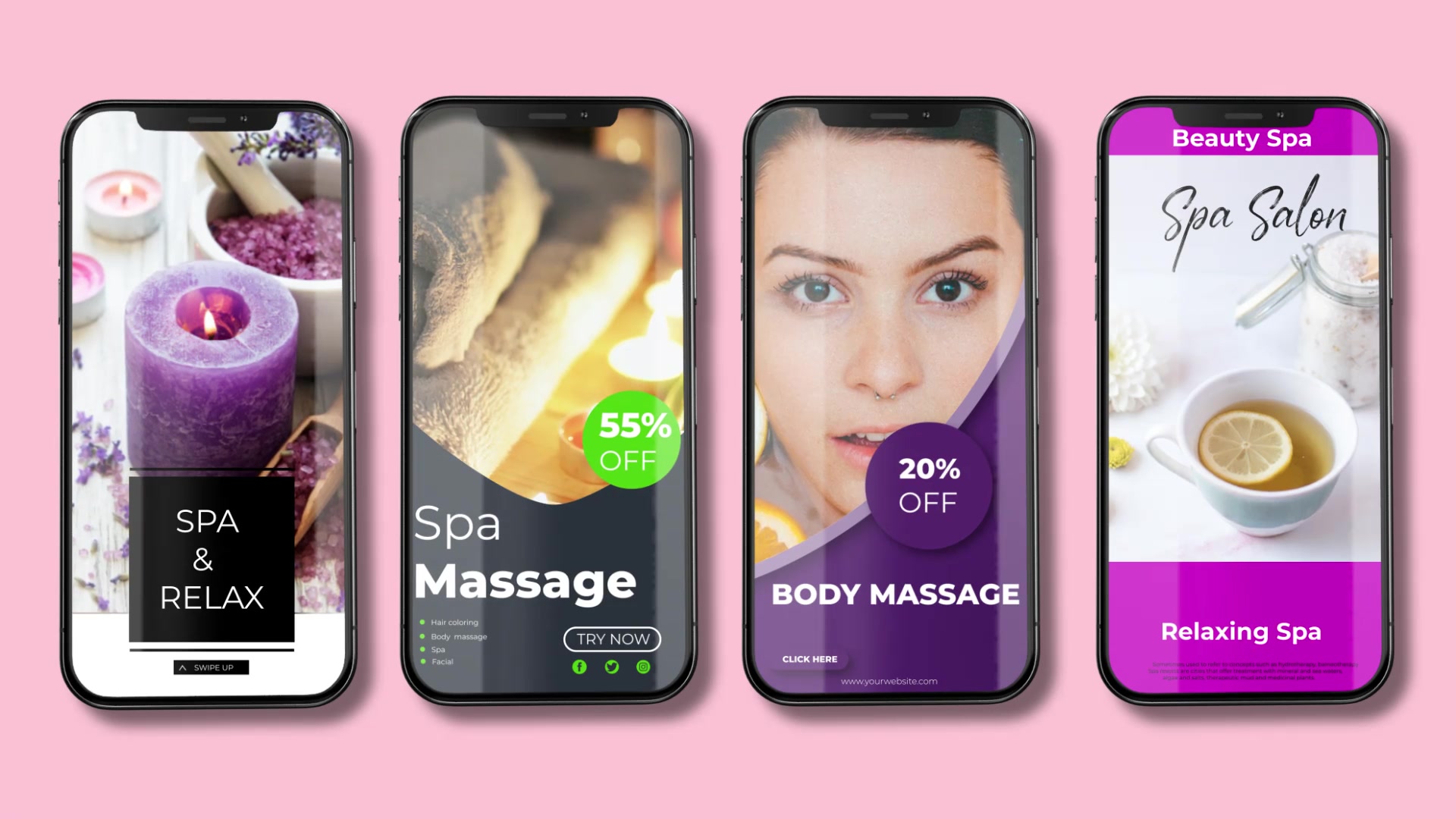 Spa Instagram Stories Videohive 29313243 After Effects Image 5