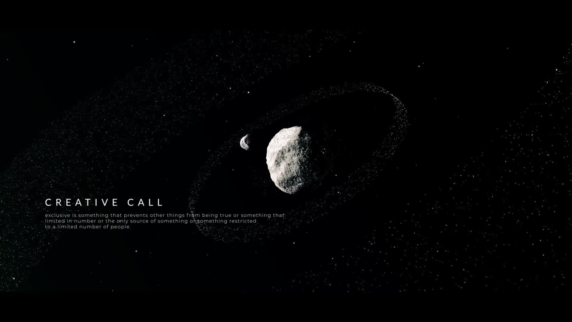 Space and Asteroids Videohive 35473483 After Effects Image 10
