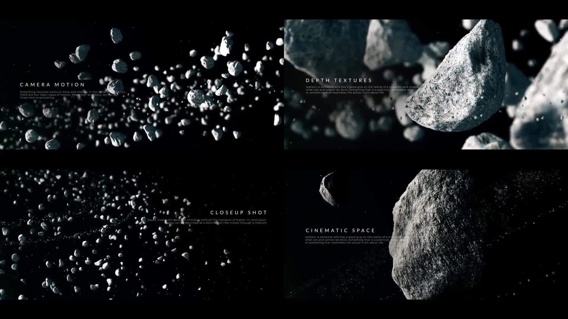 Space and Asteroids Videohive 35473483 After Effects Image 12
