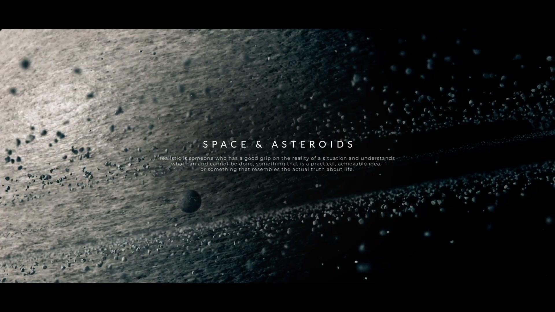 Space and Asteroids Videohive 35473483 After Effects Image 2