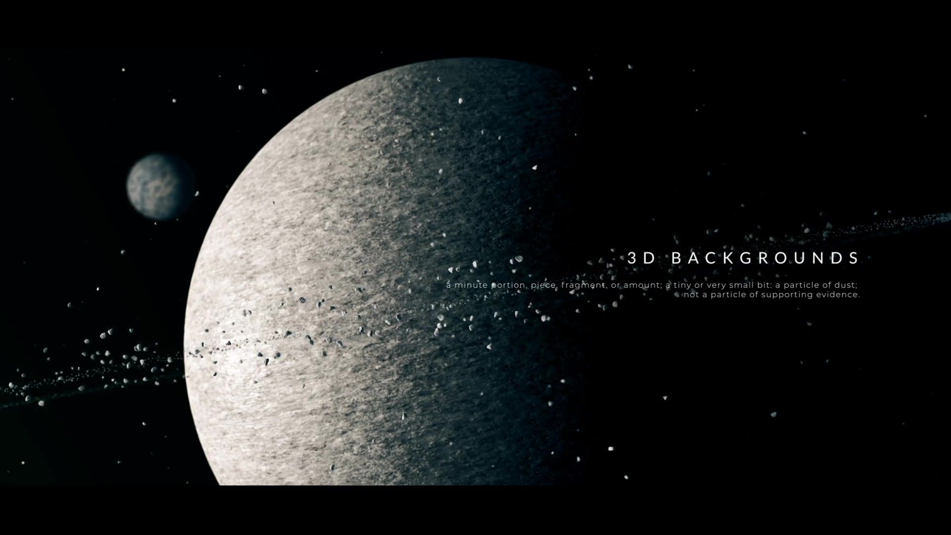 Space and Asteroids Videohive 35473483 After Effects Image 3