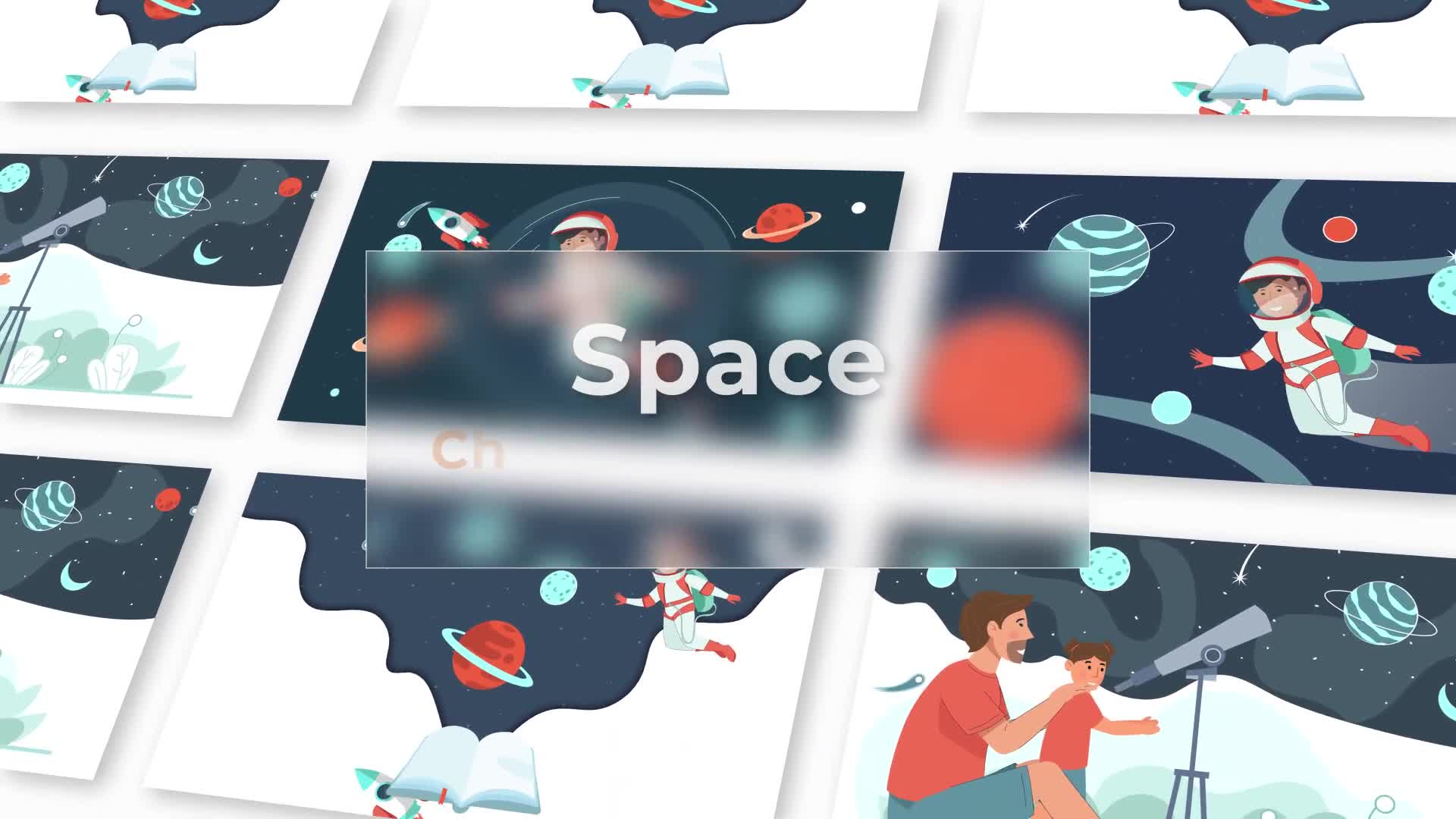 Space Animation Scene Pack Videohive 37069347 After Effects Image 1