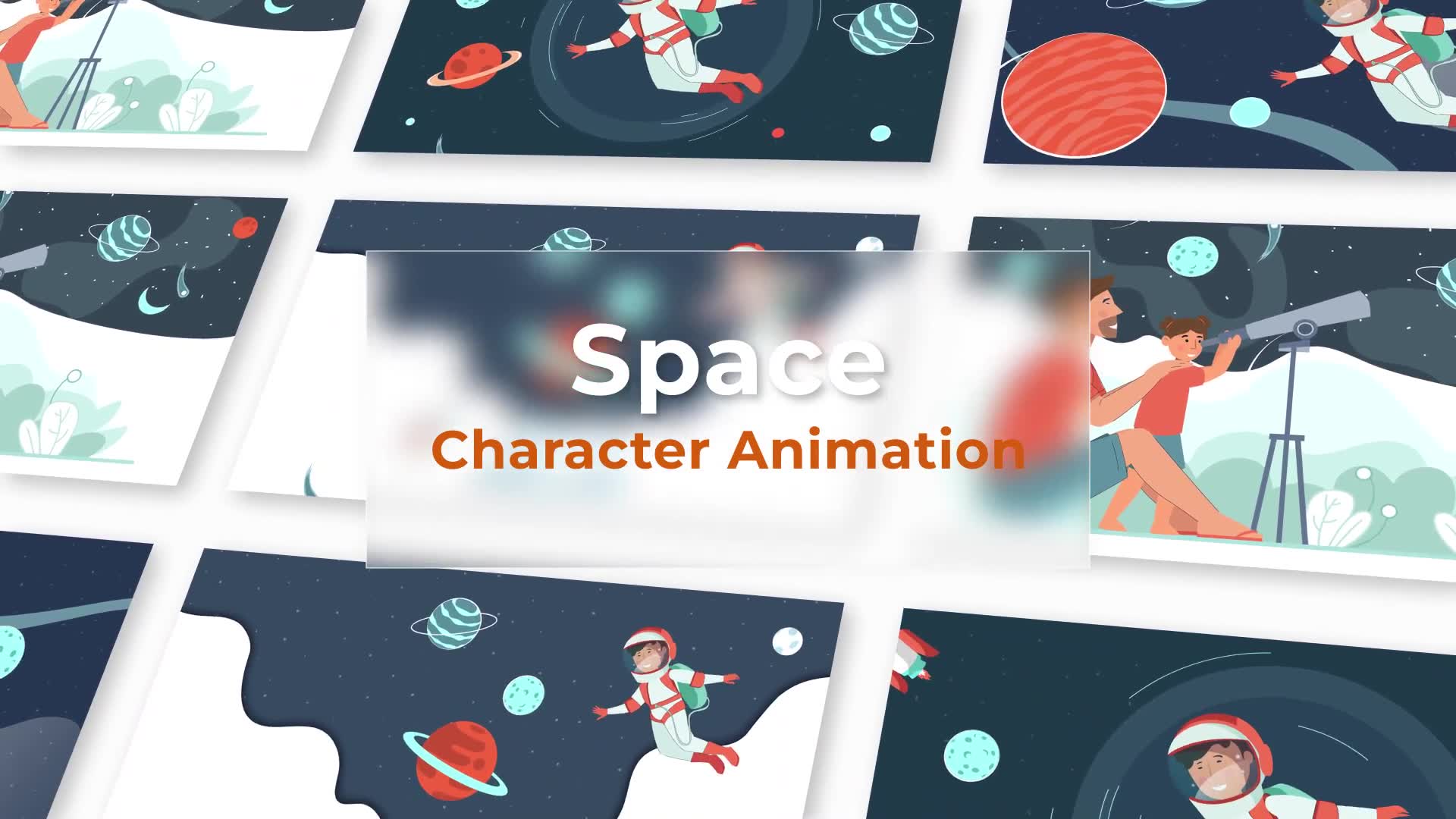 Space Animation Scene Pack Videohive 37069347 After Effects Image 2