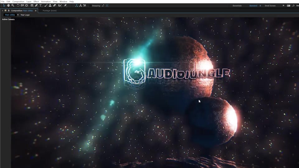 Space Glitch Logo - Download Videohive 17353675