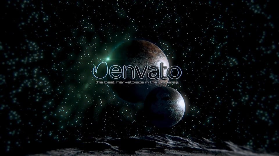 Space Glitch Logo - Download Videohive 17353675