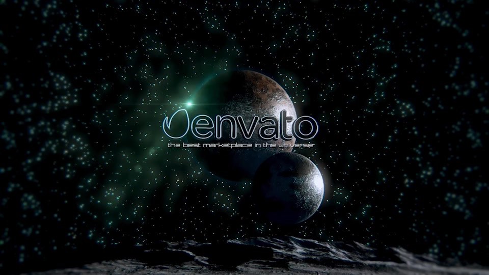 Space Glitch Logo - Download Videohive 17353675