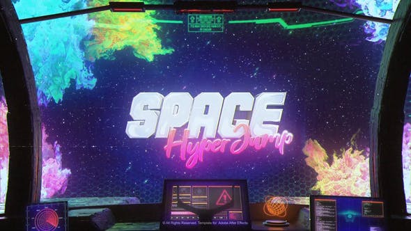 Space HyperJump Logo - 36269209 Download Videohive