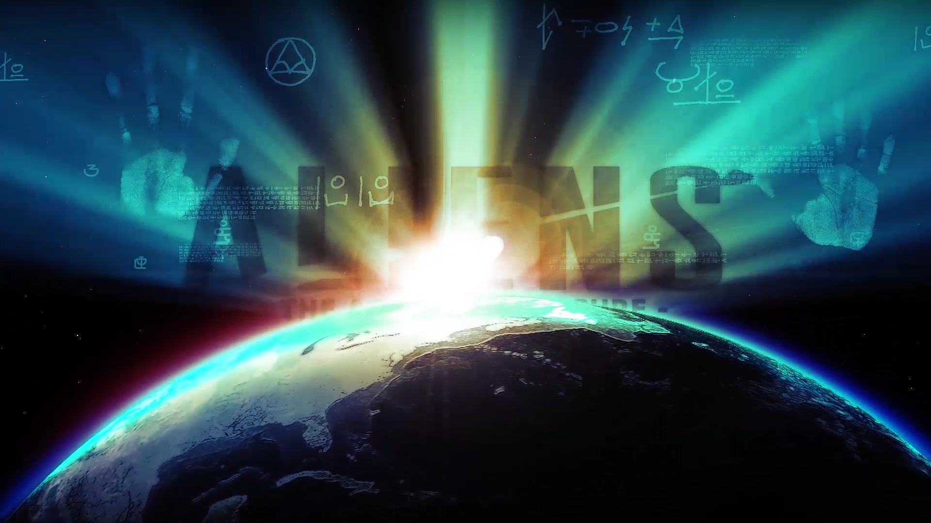 Space Intro | Alien Sci fi Logo Videohive 23429182 After Effects Image 3