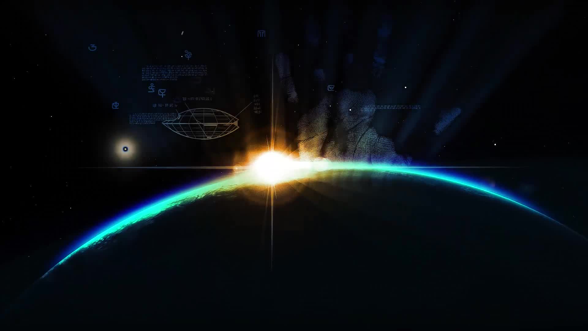 Space Intro | Alien Sci fi Logo Videohive 23429182 After Effects Image 7