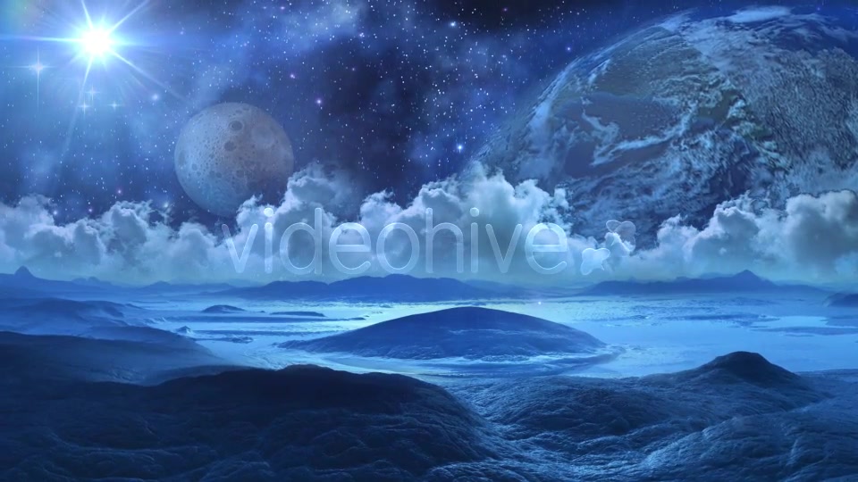 Space Landscape Frozen Planet Videohive 8316006 Motion Graphics Image 6