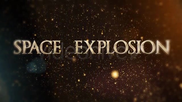 Space Logo Explosion - Download Videohive 1517310