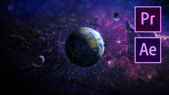Space Logo Reveal - 22060296 Videohive Download