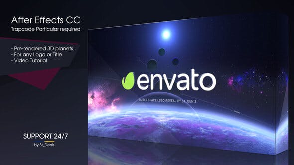Space Logo Reveal - 38404308 Download Videohive