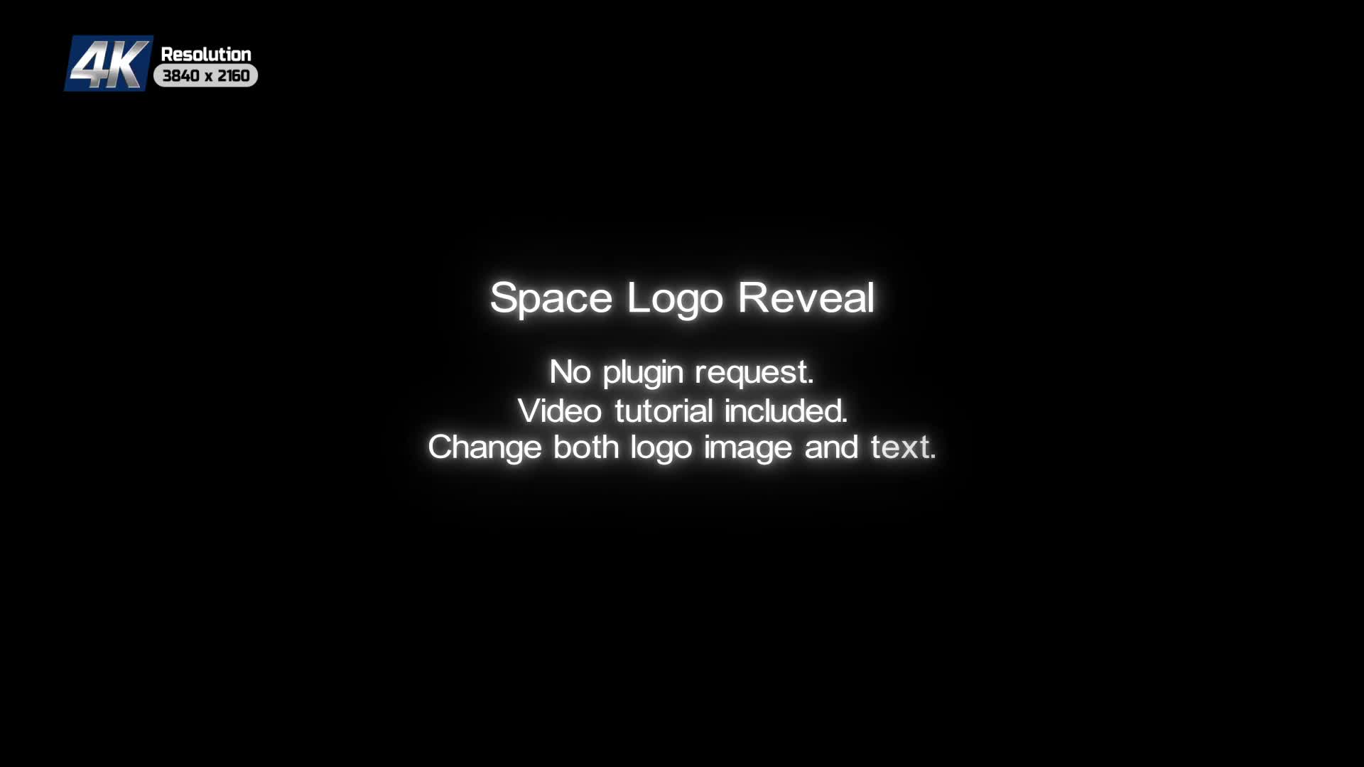 Space Logo Reveal Videohive 38584709 After Effects Image 1