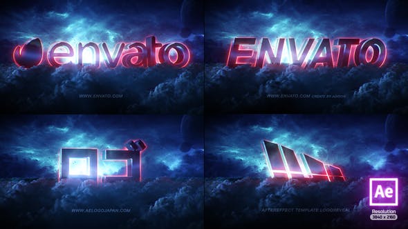 Space Logo Reveal - 38584709 Videohive Download