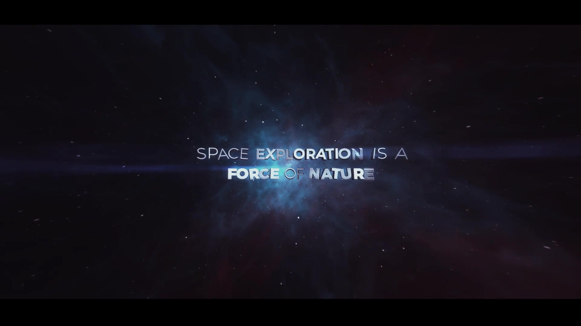 Space Motivational Titles - Download Videohive 16613562
