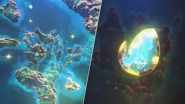 Space Nebula Logo - Videohive 27987918 Download