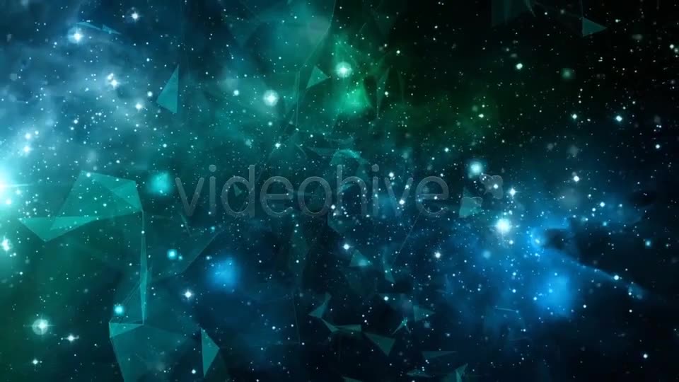 Space Nebulae Flight Background with Plexus Videohive 13708773 Motion Graphics Image 11