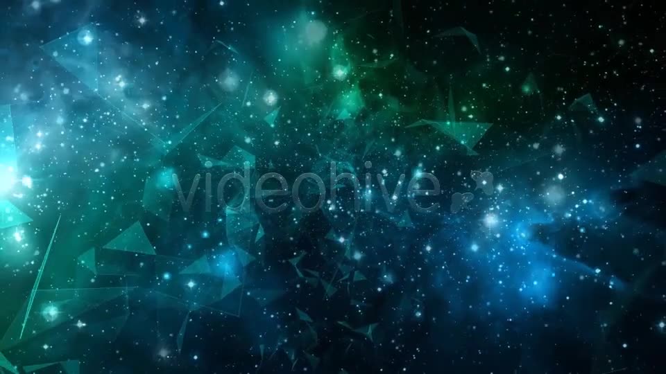 Space Nebulae Flight Background with Plexus Videohive 13708773 Motion Graphics Image 2