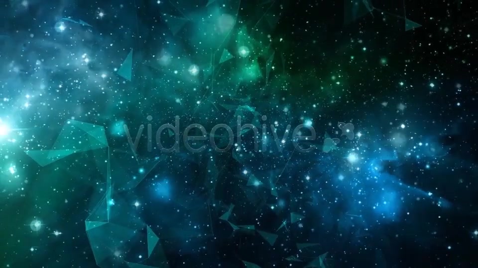 Space Nebulae Flight Background with Plexus Videohive 13708773 Motion Graphics Image 5