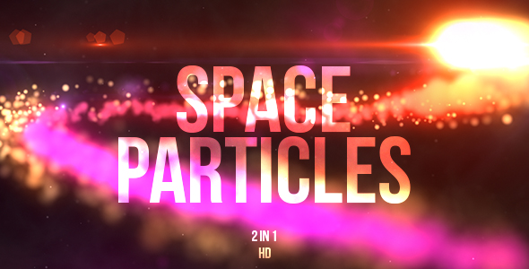 Space Particles Reveal - Download Videohive 20997184