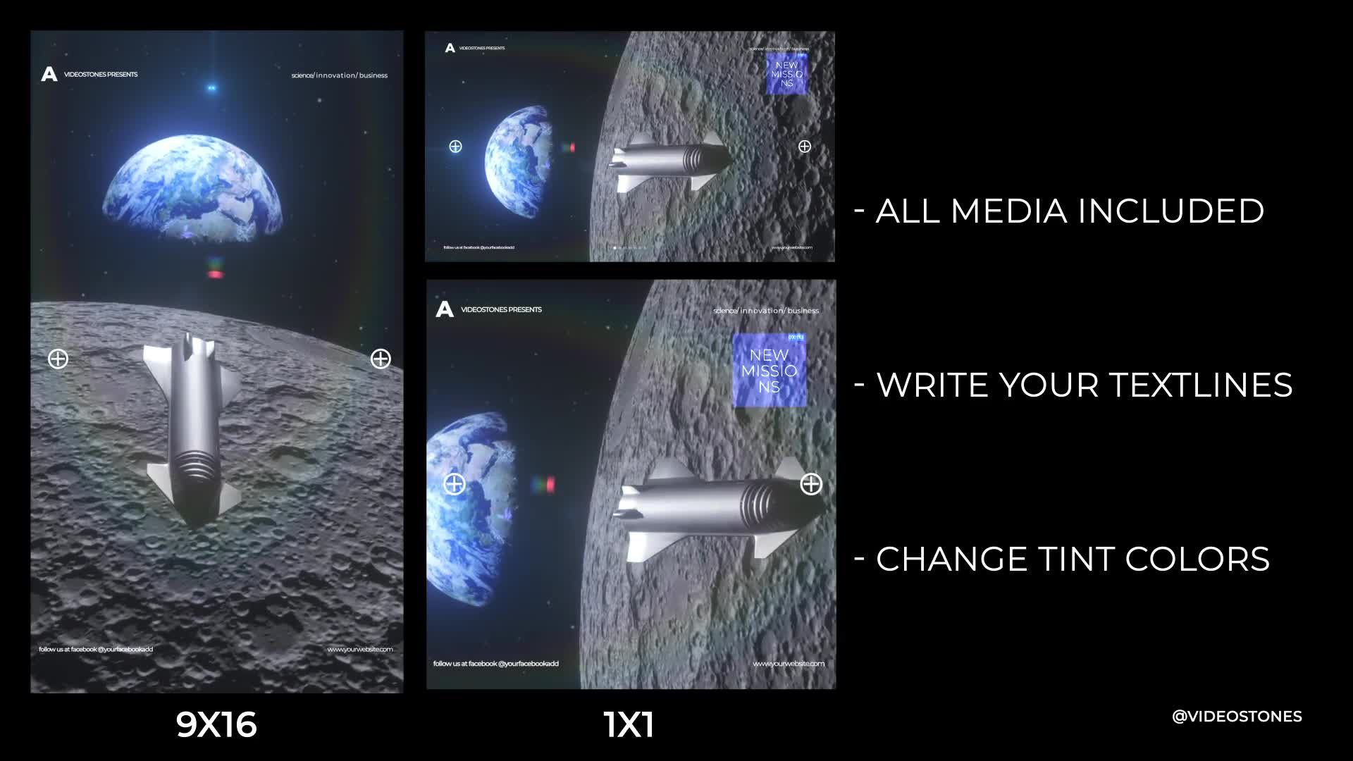 Space Rocket Science Intro Videohive 32695209 After Effects Image 8