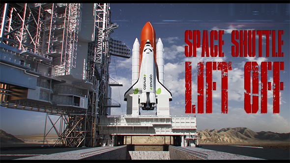 Space Shuttle Lift off - Download Videohive 19386212