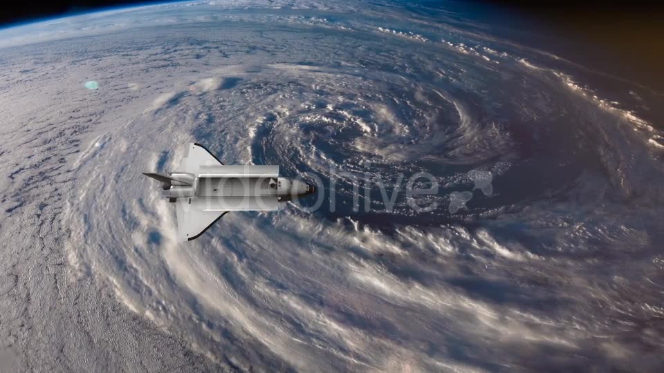 Space Shuttle over Earth - Download Videohive 19277739