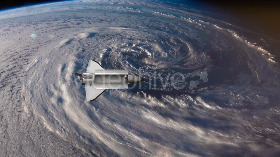 Space Shuttle over Earth - Download Videohive 19277739