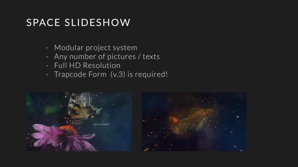 Space Slideshow Videohive 21612526 After Effects Image 1