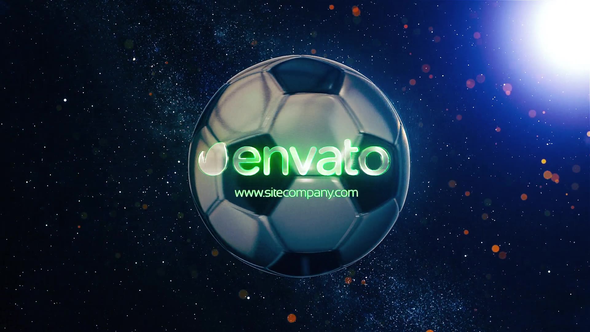 Space Soccer Logo Reveal Videohive 32139332 After Effects Image 6