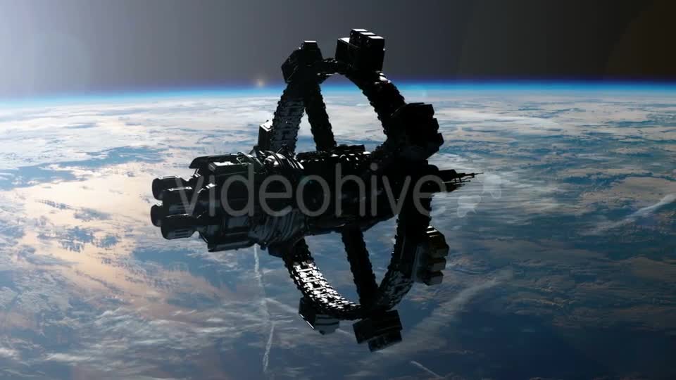 Space Station Orbiting Earth - Download Videohive 18708516