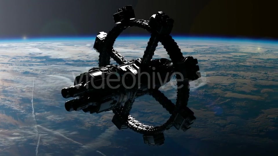 Space Station Orbiting Earth - Download Videohive 18708516