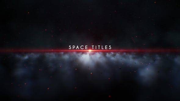 Space Titles - Videohive Download 36725573