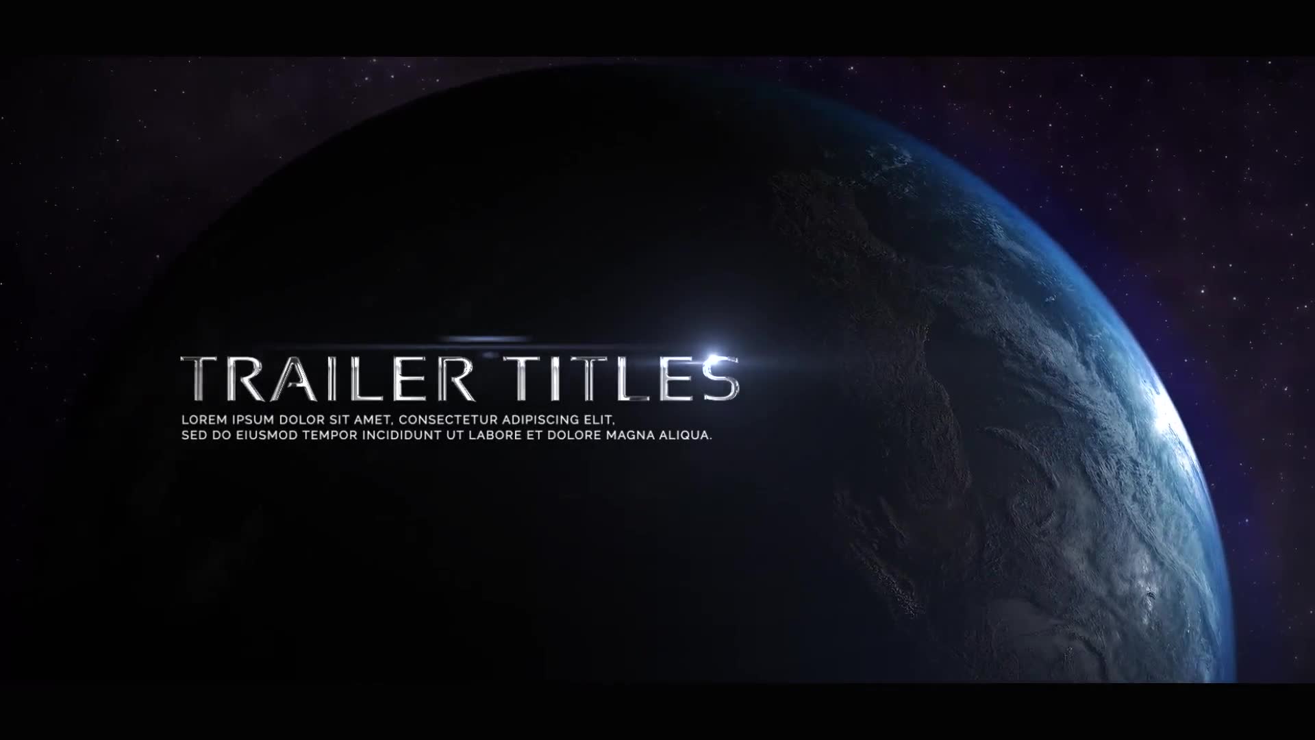 Space Trailer Videohive 23906831 After Effects Image 2
