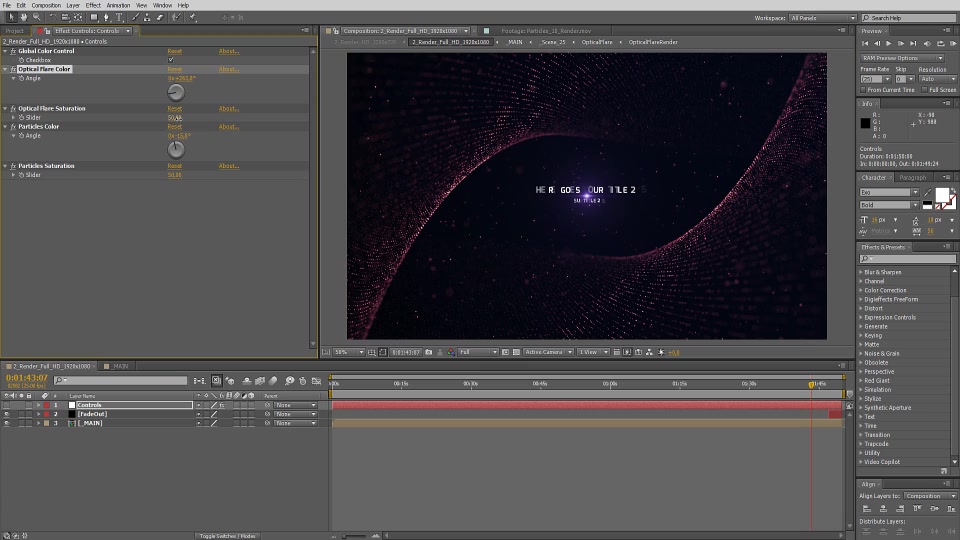 Space Trailer Titles 2 Videohive 13641882 After Effects Image 12