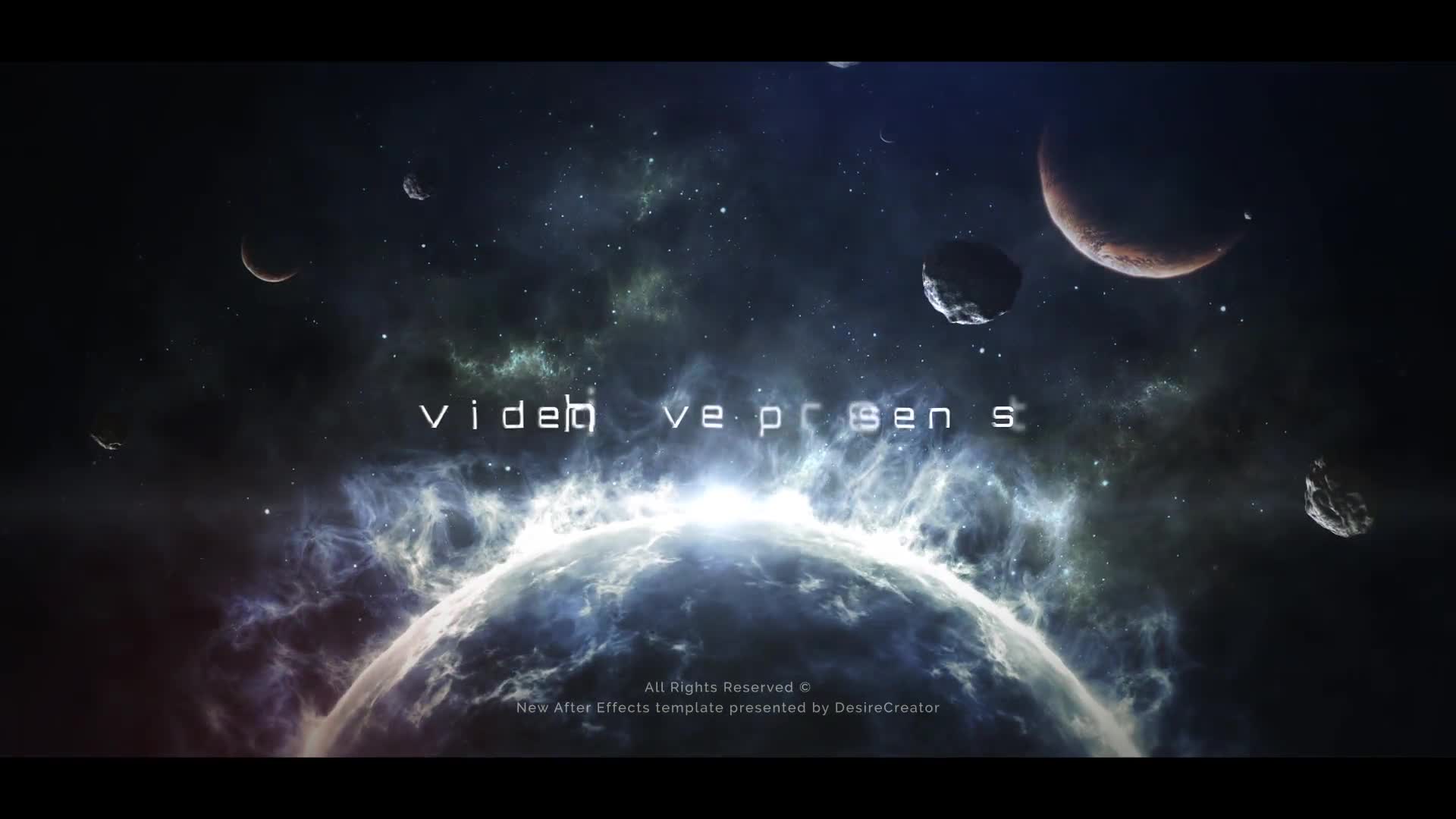 Space Trailer Titles Videohive 22583233 After Effects Image 1