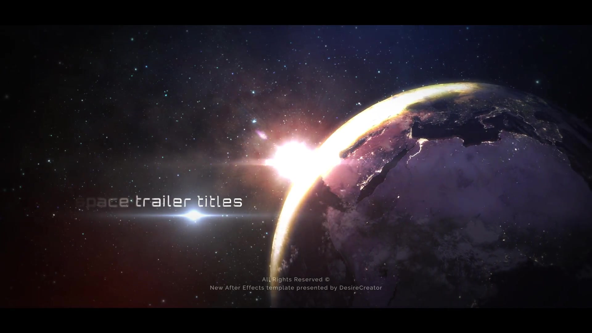 Space Trailer Titles Videohive 22583233 After Effects Image 3