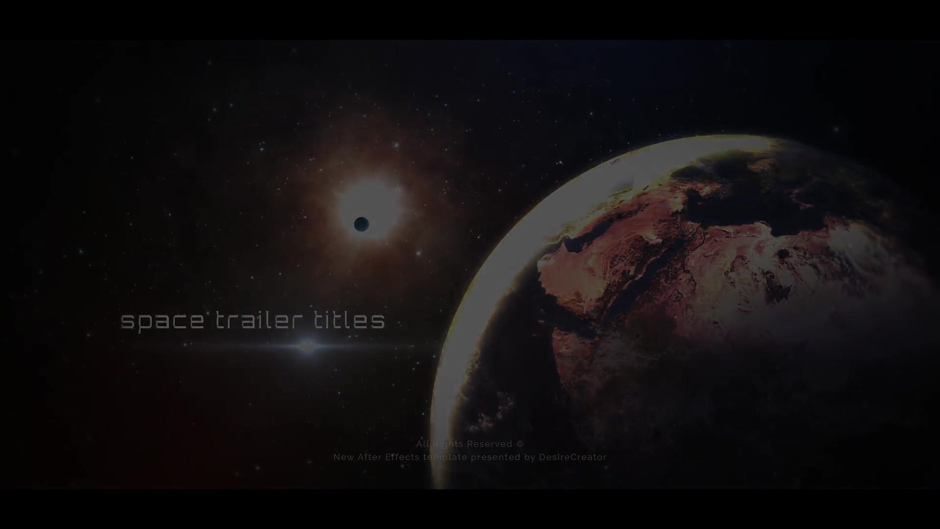 Space Trailer Titles Videohive 22583233 After Effects Image 4