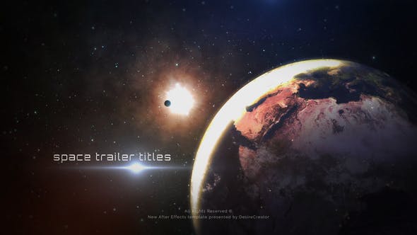 Space Trailer Titles - Download Videohive 22583233