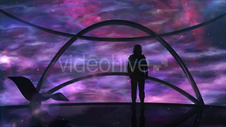 Space With A Lonely Astronaut - Download Videohive 20546488