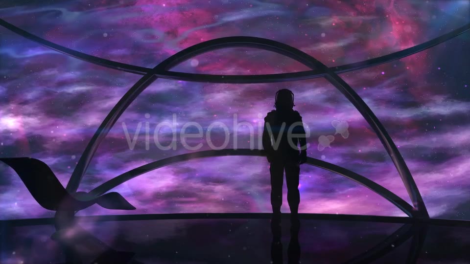 Space With A Lonely Astronaut - Download Videohive 20546488