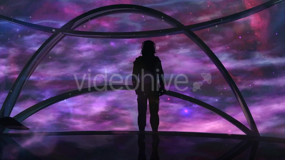 Space With A Lonely Astronaut - Download Videohive 20546488