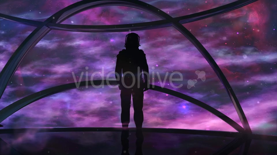 Space With A Lonely Astronaut - Download Videohive 20546603