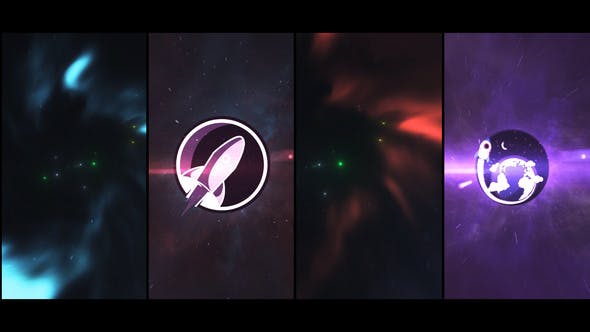 Space Wormhole Logo - Videohive Download 33205081