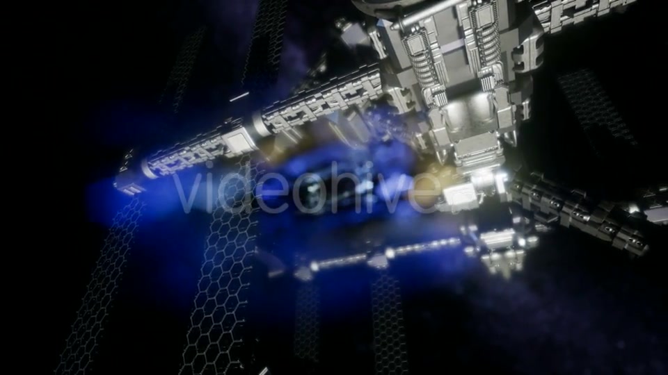 Spaceship Travelling Through the Universe - Download Videohive 21082520